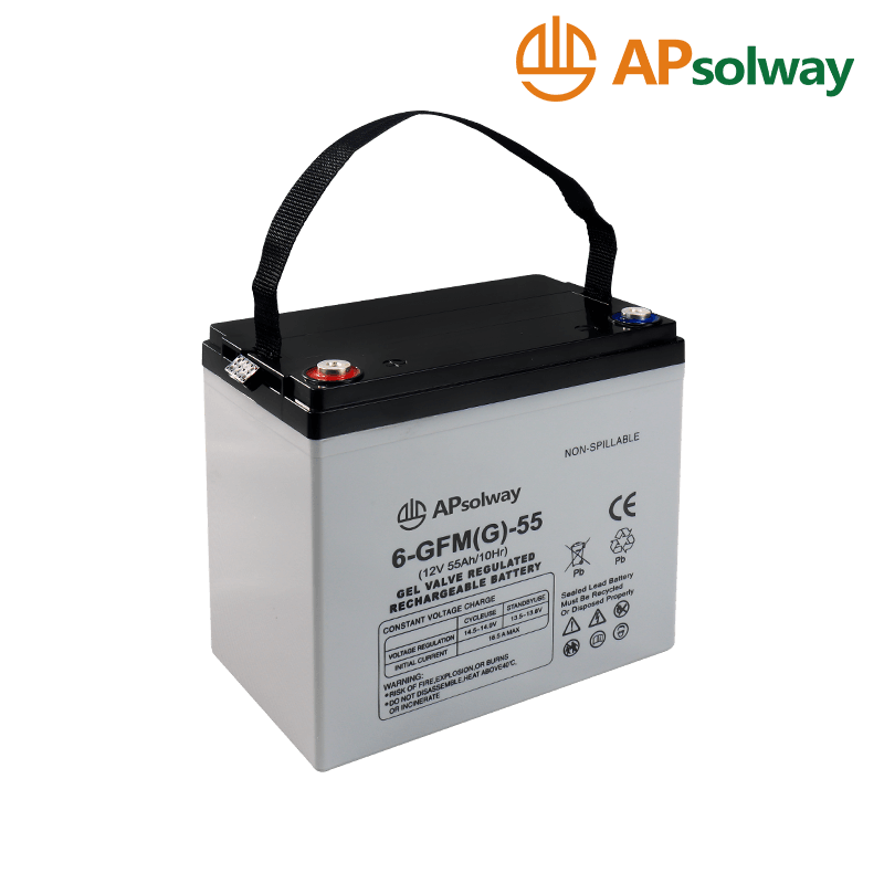 6-GFM(G)-55 12V 55Ah/10Hr بطارية الرصاص الحمضية المنظمة